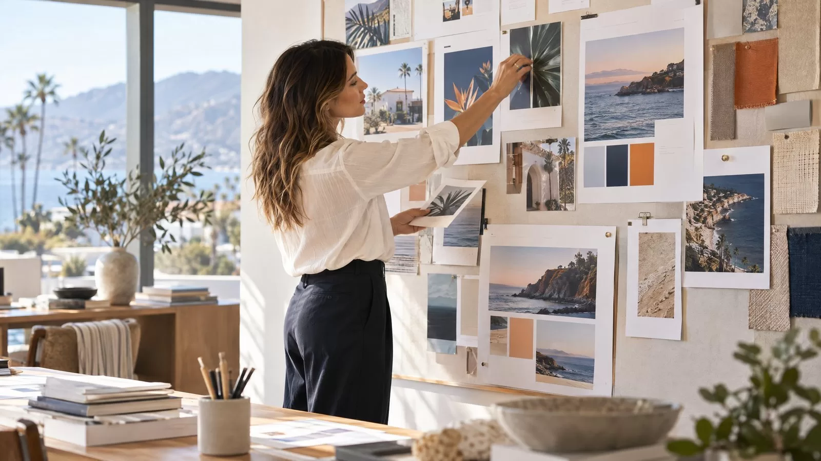 Creative director shaping a digital case study