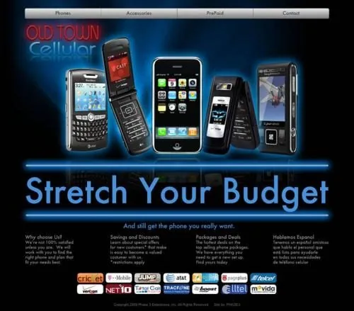 Oldtown website project