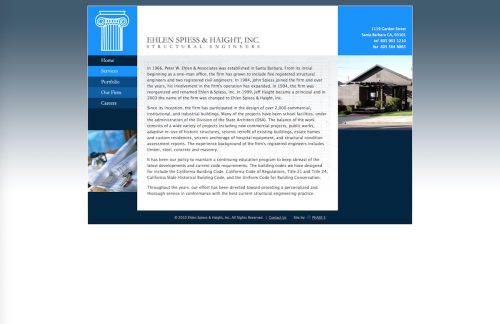 Ehlen Spiess website project