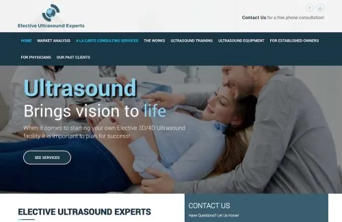Electiveultrasound website project