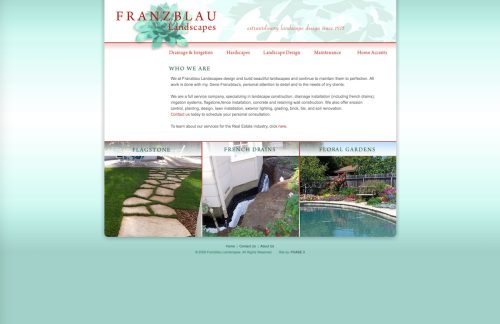 Franzblau website project