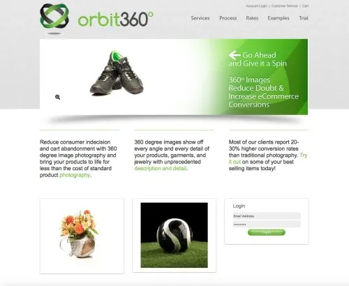 Web Desing Orbit360 website project