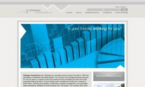 Strategic website project